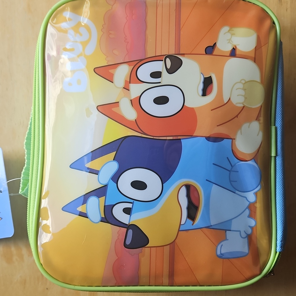 BLUEY Lunch Bag - Blue and Orange - Picture 12 of 13